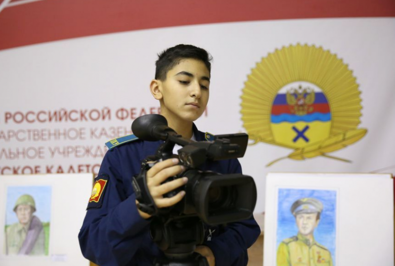 Оренбургские кадеты показали собственные фильмы